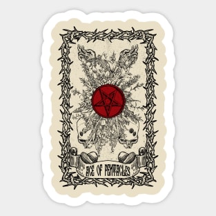 Ace of Pentacles Sticker